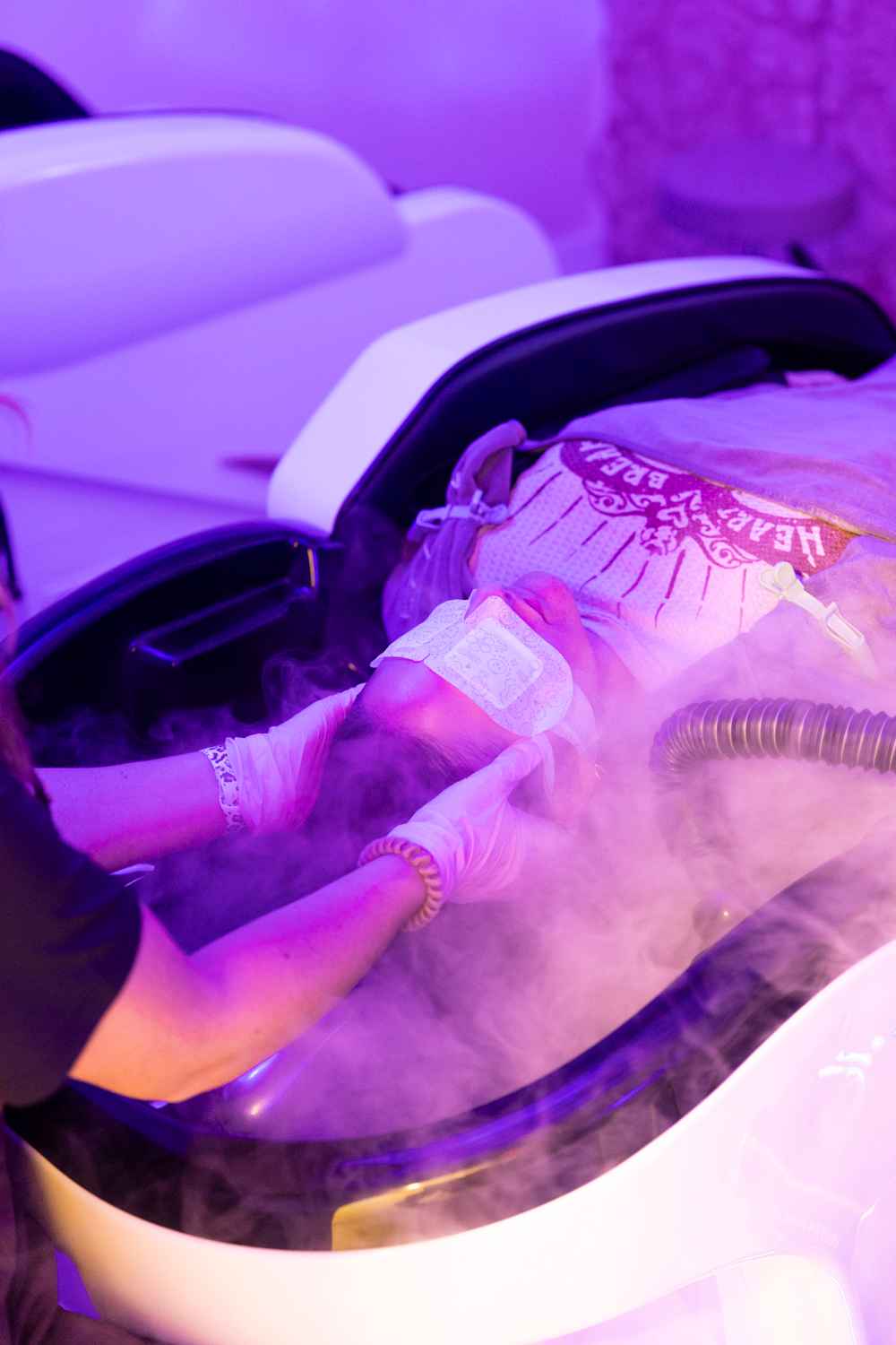 Restorative rinse treatment at Invita Head Spa Fort Lauderdale