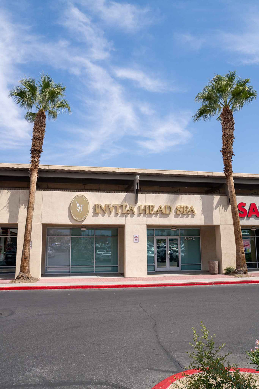 Exterior of Invita Head Spa in Summerlin Las Vegas